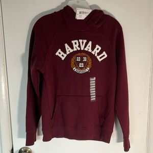 Harvard University Unisex Medium Maroon Hoodie NWT League